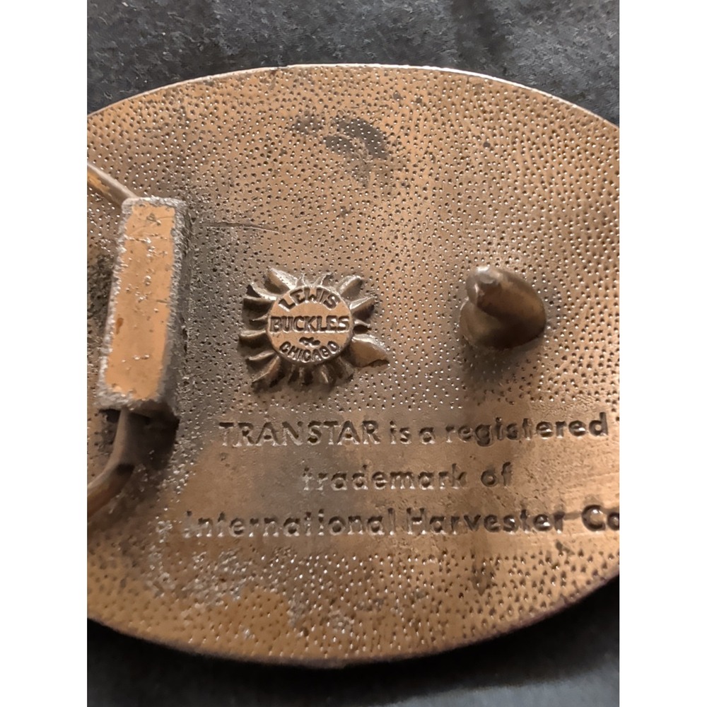 Transtar Eagle International Harvester Inc. Promotional Belt Buckle by Lewis - Picture 4 of 4